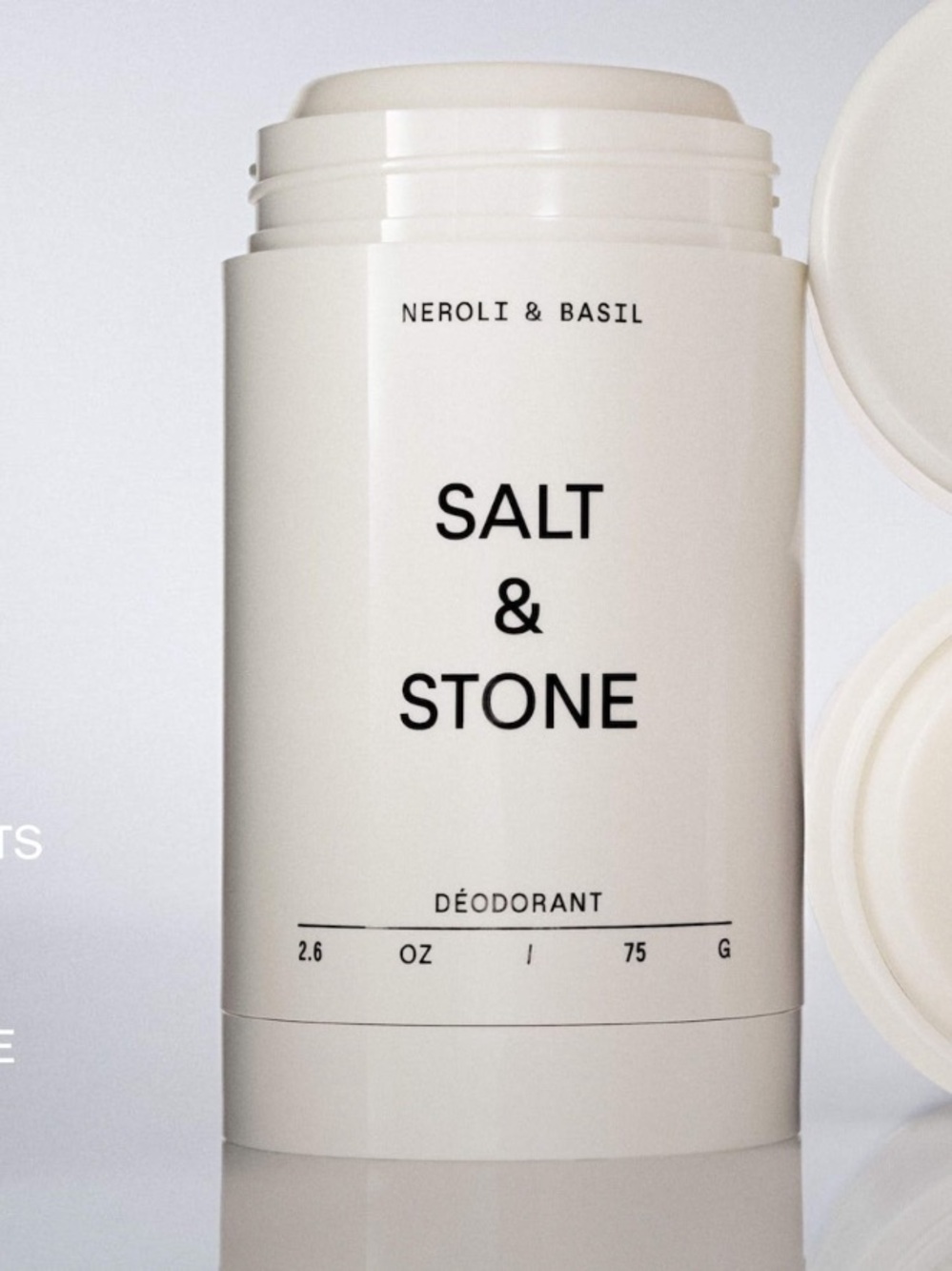 NIB Salt & Stone Deodorant - Neroli & Basil